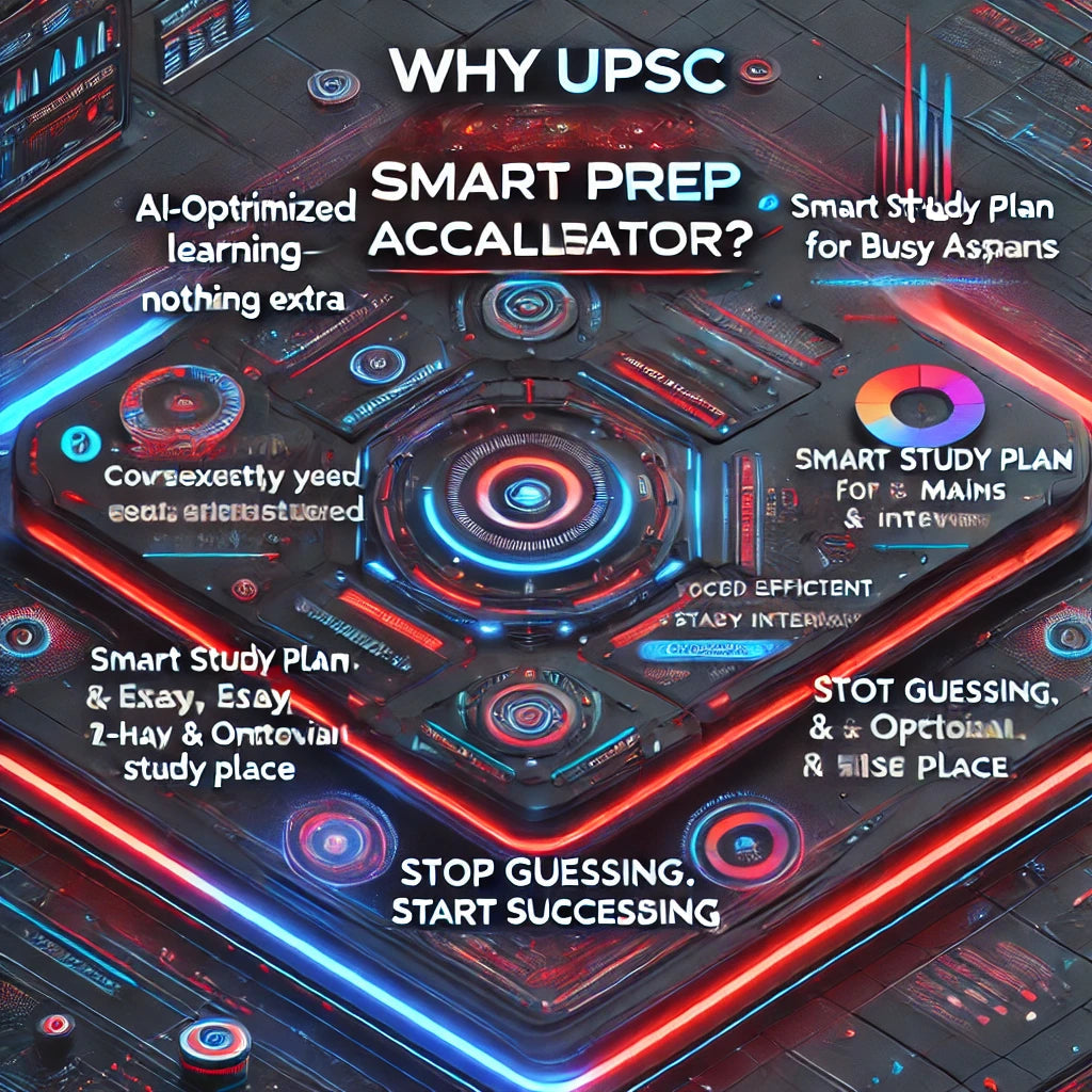 UPSC Smart Prep AI Based Accelerator 2025