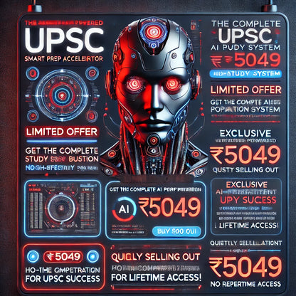 UPSC Smart Prep AI Based Accelerator 2025